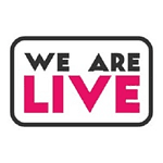 We Are Live logo