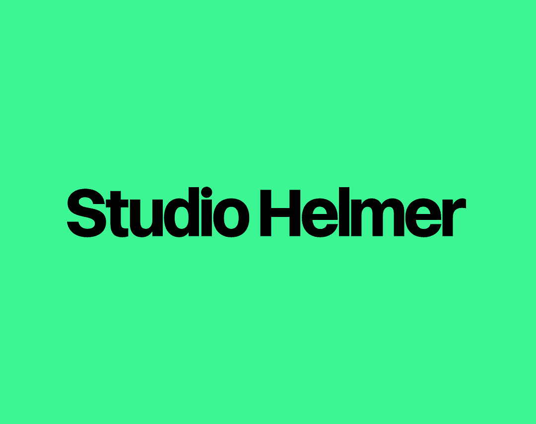 Studio Helmer cover