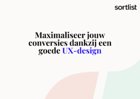 UX design voor conversies
